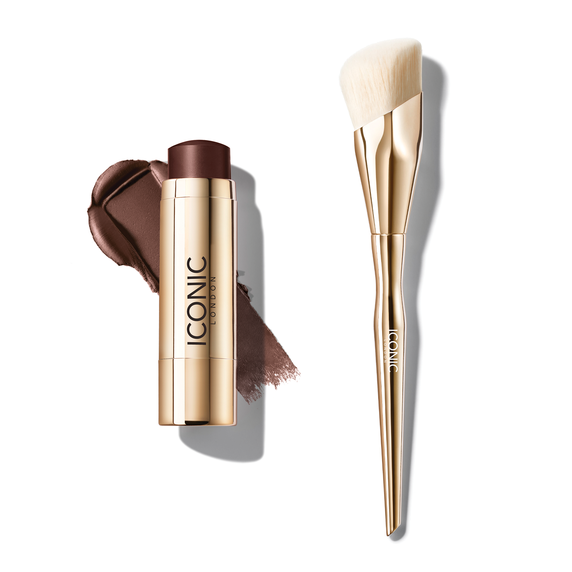 Creamy Contour Duo - Professional Contouring & Highlighting Makeup Kit for Cheeks, Nose & Jawline - Perfect for Everyday Glam & Photo Shoots