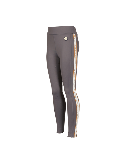 Aubrion Team Shield Winter Riding Tights for Kids - Warm & Comfortable Equestrian Leggings for Cold Weather Riding Lessons & Horseback Activities