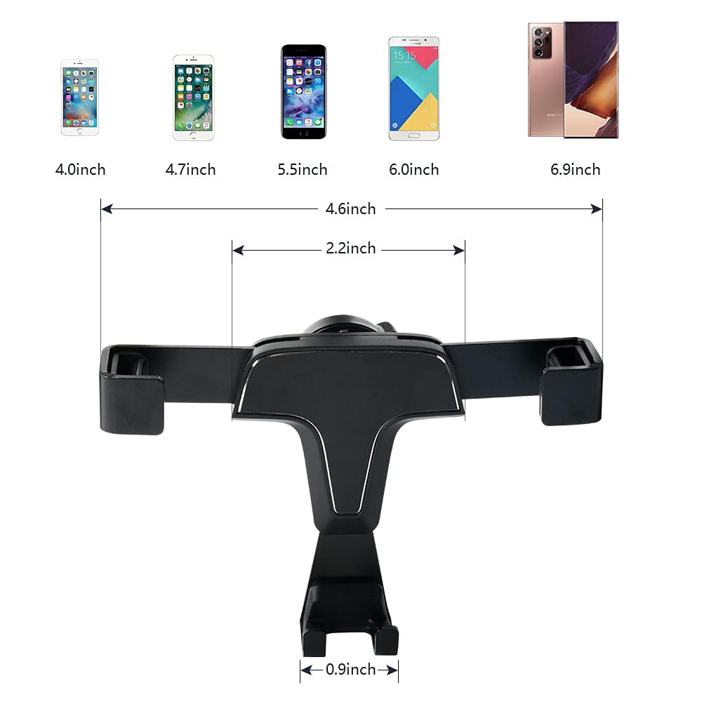 Upgraded 1797 Car Phone Holder Mount for Honda Civic Coupe/Hatchback/Type R - Air Vent Cell Phone Cradle & Navigation Stand | Perfect for Commuting, Road Trips & GPS Navigation