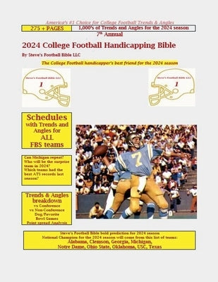 2024 College Football Handicapping Guide - Expert Betting Strategies & Predictions for NCAA Games | Perfect for Sports Bettors and Fantasy Football Fans