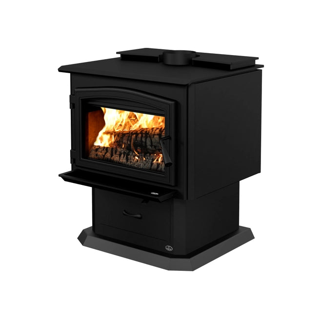 Osburn 3500 EPA Certified Wood Burning Stove with Blower - High Efficiency Heating for Home, Cabin & Outdoor Use