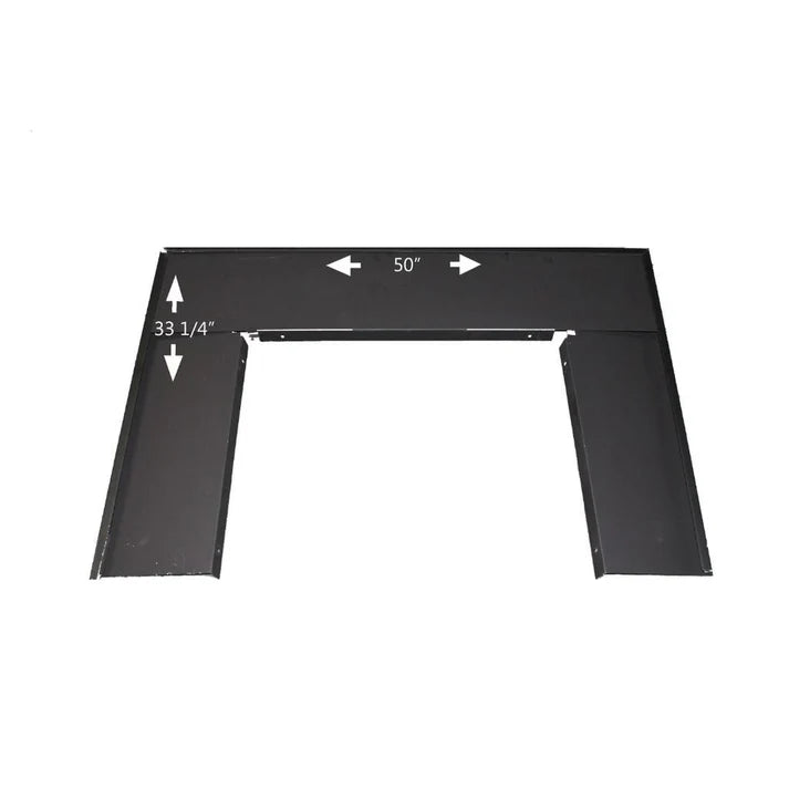 Buck Stove Trim Kit for Model 81 Wood Burning Fireplace Insert - Perfect for Home Heating & Fireplace Renovation - Enhance Your Living Room, Cabin or Outdoor Space with Stylish Fireplace Upgrade