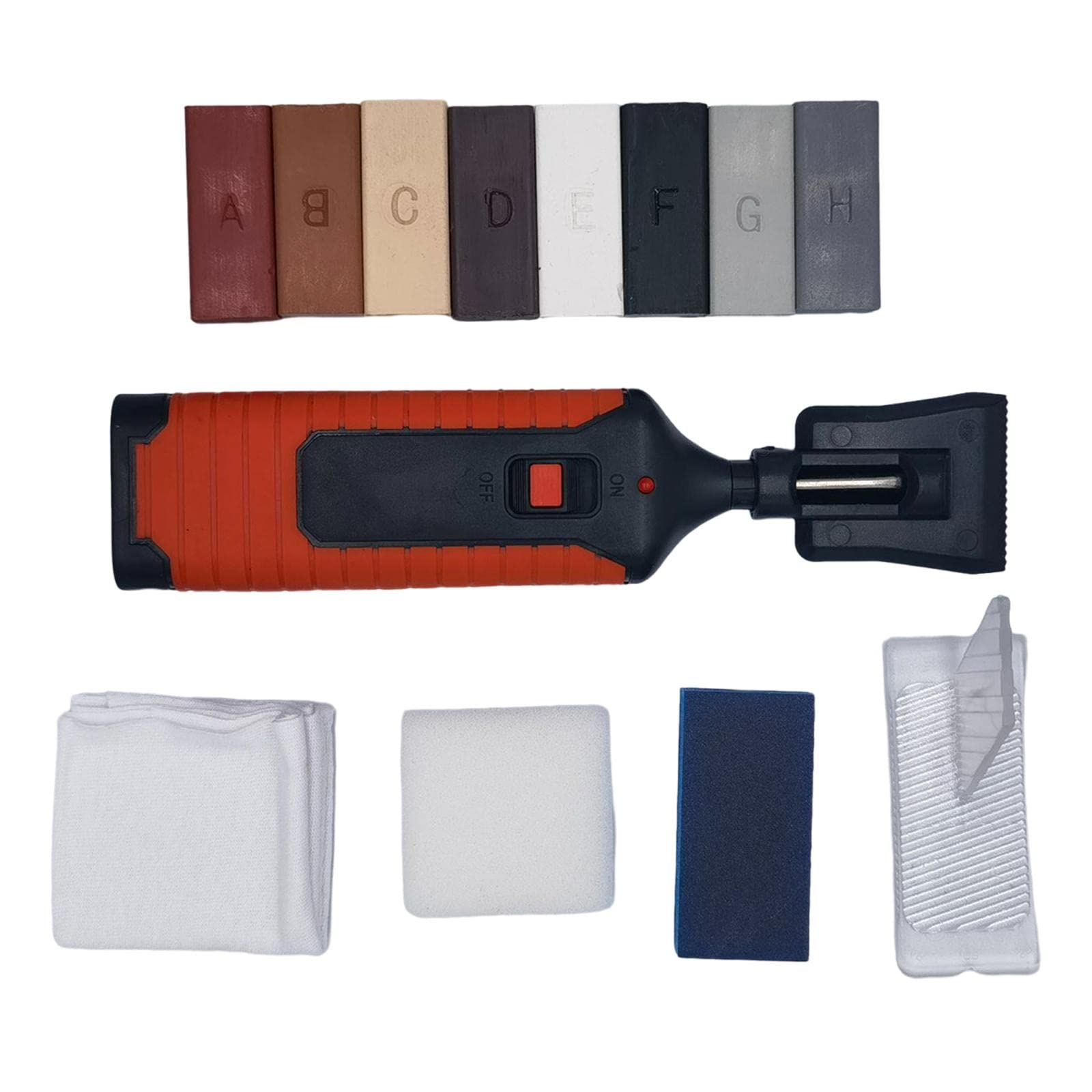 Wood Floor Scratch Repair Kit - DIY Furniture & Laminate Hardwood Floor Scratch & Crack Fix Tool - Perfect for Home, Office & Rental Property Maintenance