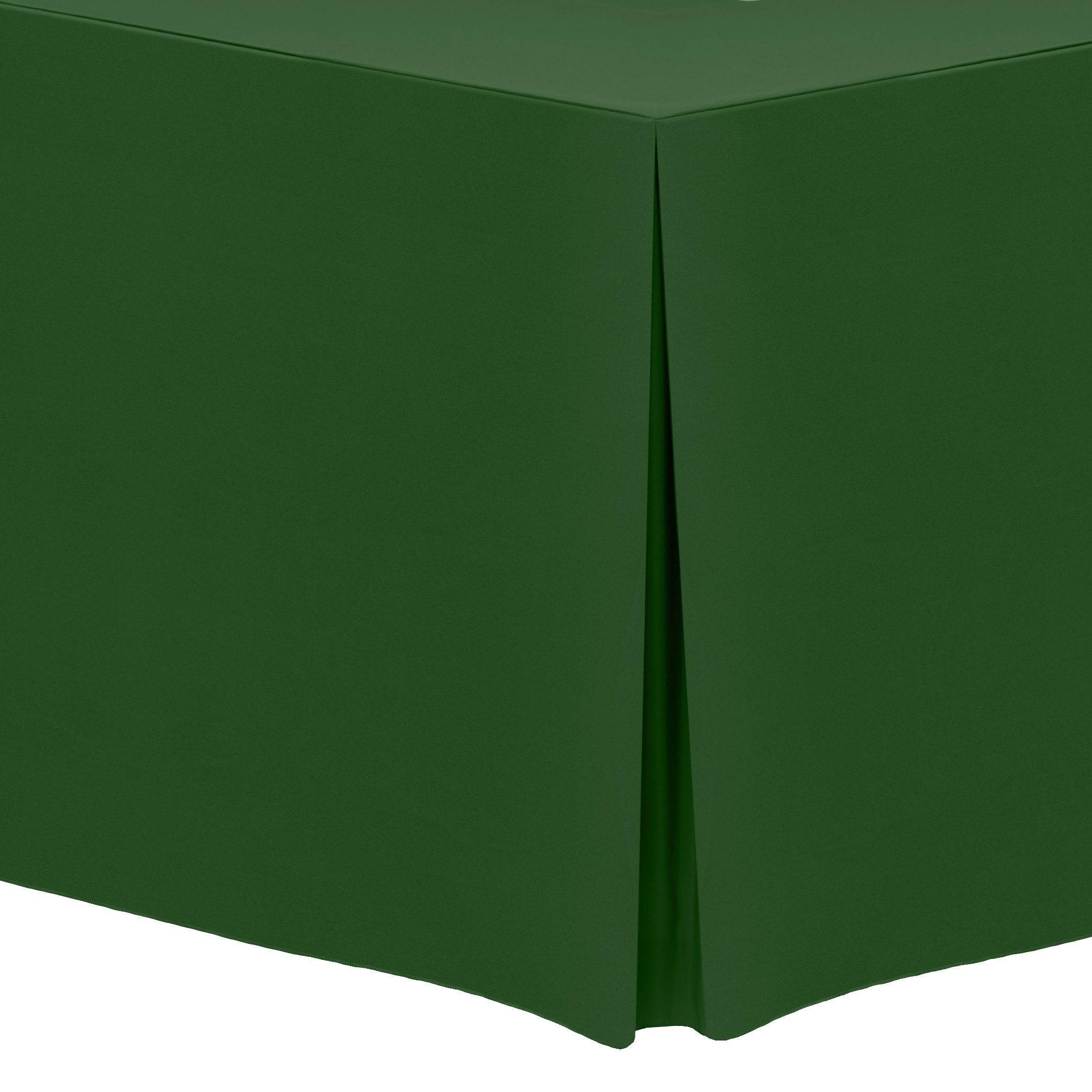 Premium 4 ft Polyester Tablecloth for 30x48-Inch Rectangular Tables - Wrinkle Resistant Moss Green Table Cover - Perfect for Dining Rooms, Weddings & Events