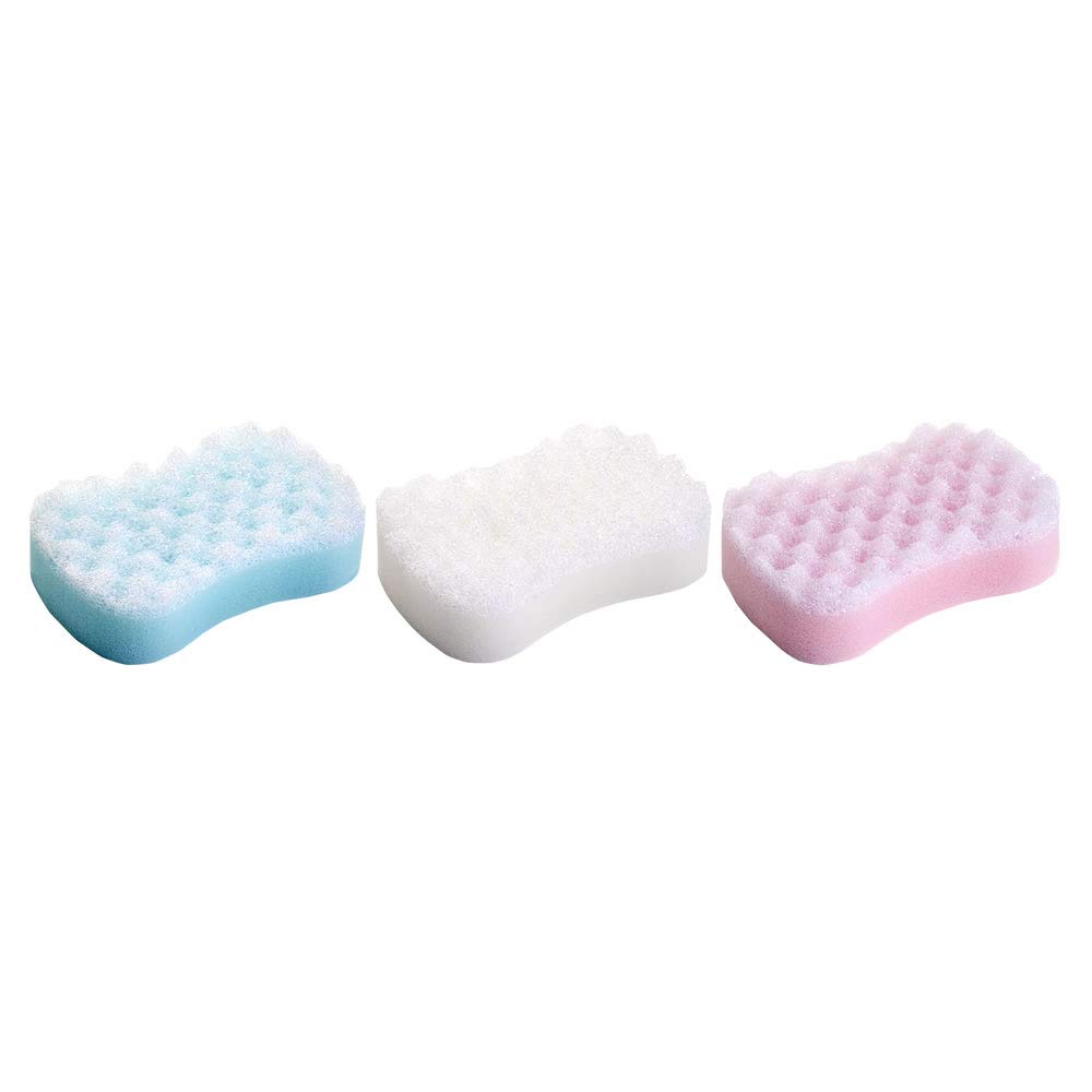 Exfoliating Body Scrubber & Loofah Sponge Set - 2 Pack for Shower, Bath & Facial Cleansing | Gentle Exfoliation for Smooth Skin | Perfect for Daily Body Wash & Skincare Routine