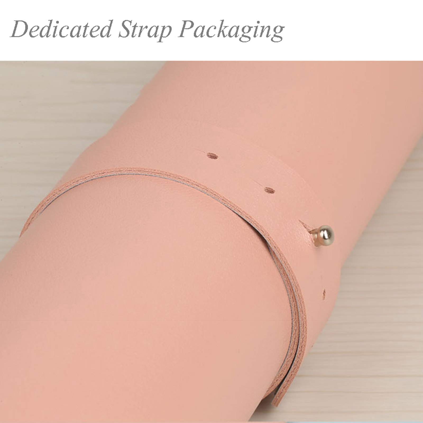 Non-Slip Large Gaming Mouse Pad - PU Leather Waterproof Desk Mat for PC, Laptop & Keyboard - Reversible Light Pink/Black (90x45cm) - Perfect for Gaming, Office Work & Home Use