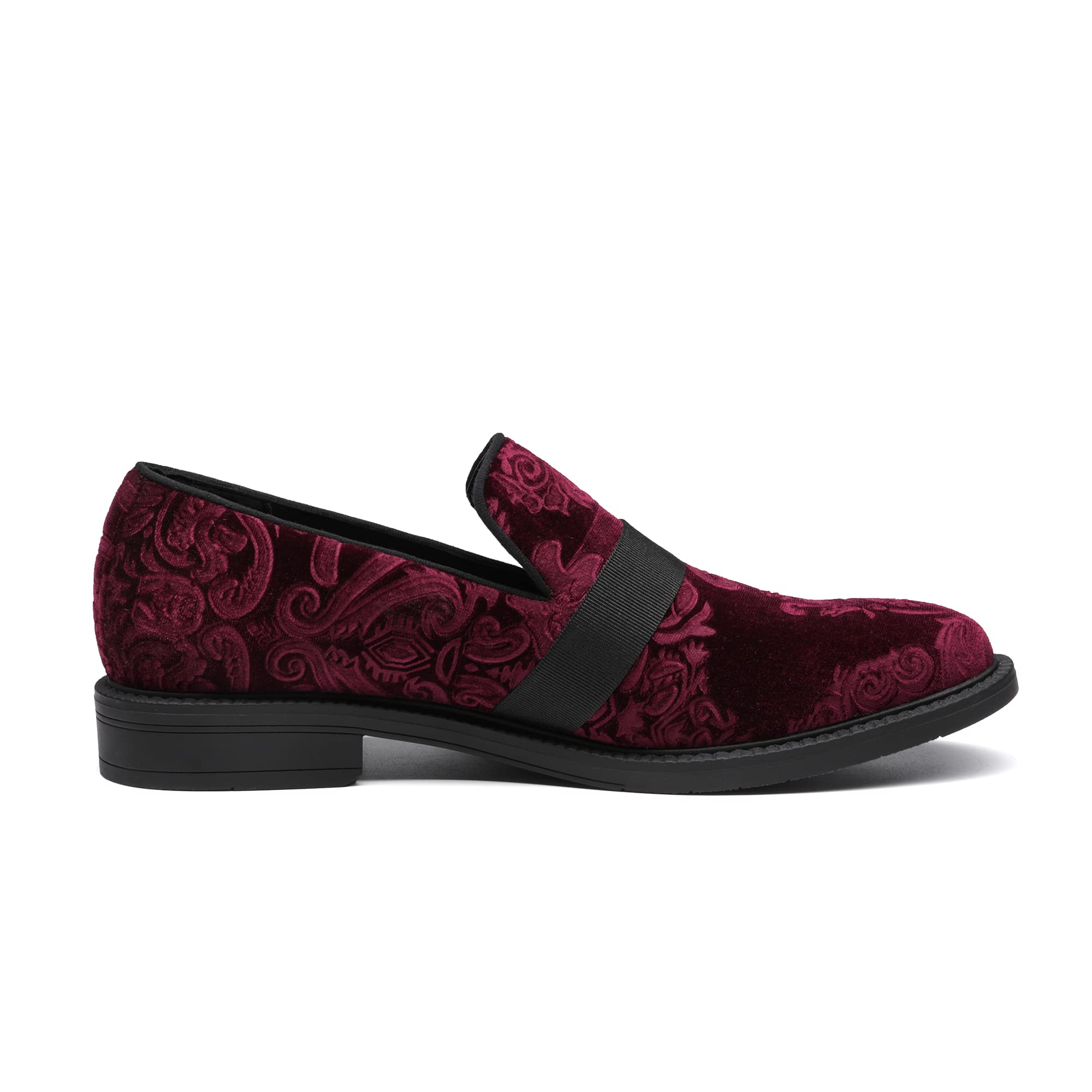 Bruno Marc Men's Slip-On Dress Loafers - Classic Patent Leather Tuxedo Shoes for Formal Wear & Business Occasions