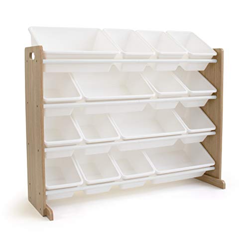 Natural Wood/White