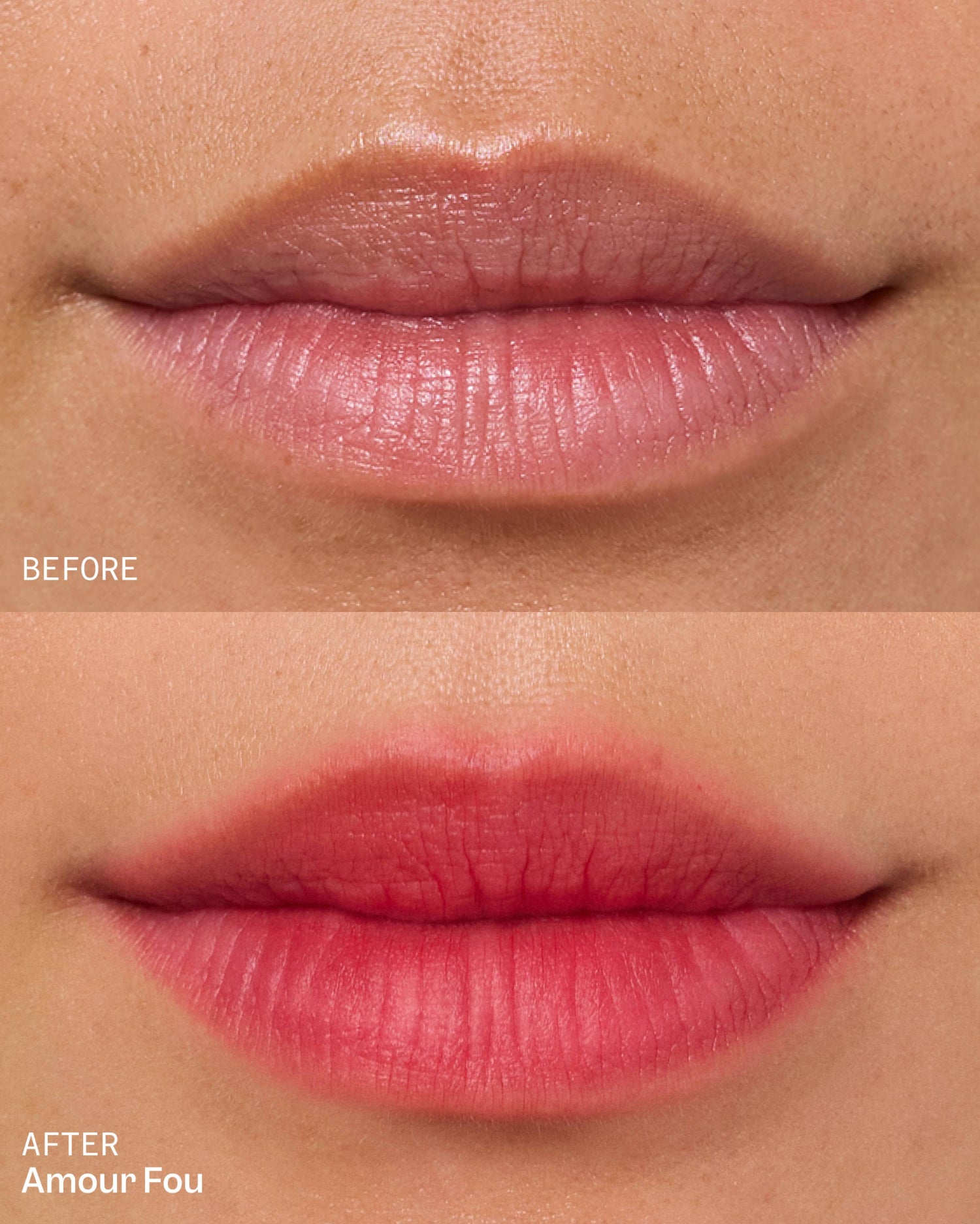 Bisou Balm Amour Fou Lip Balm - Hydrating & Nourishing Lip Care for Dry, Chapped Lips - Perfect for Daily Use, Travel & Gifting
