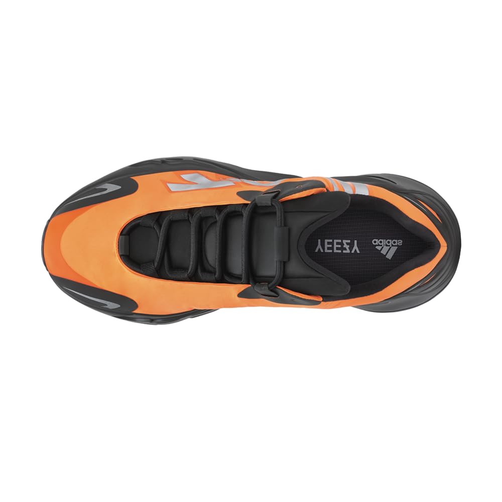 Adidas Men's Yeezy 700 MNVN Lace-Up Sneakers - Orange Casual Running Shoes for Streetwear & Gym Workouts