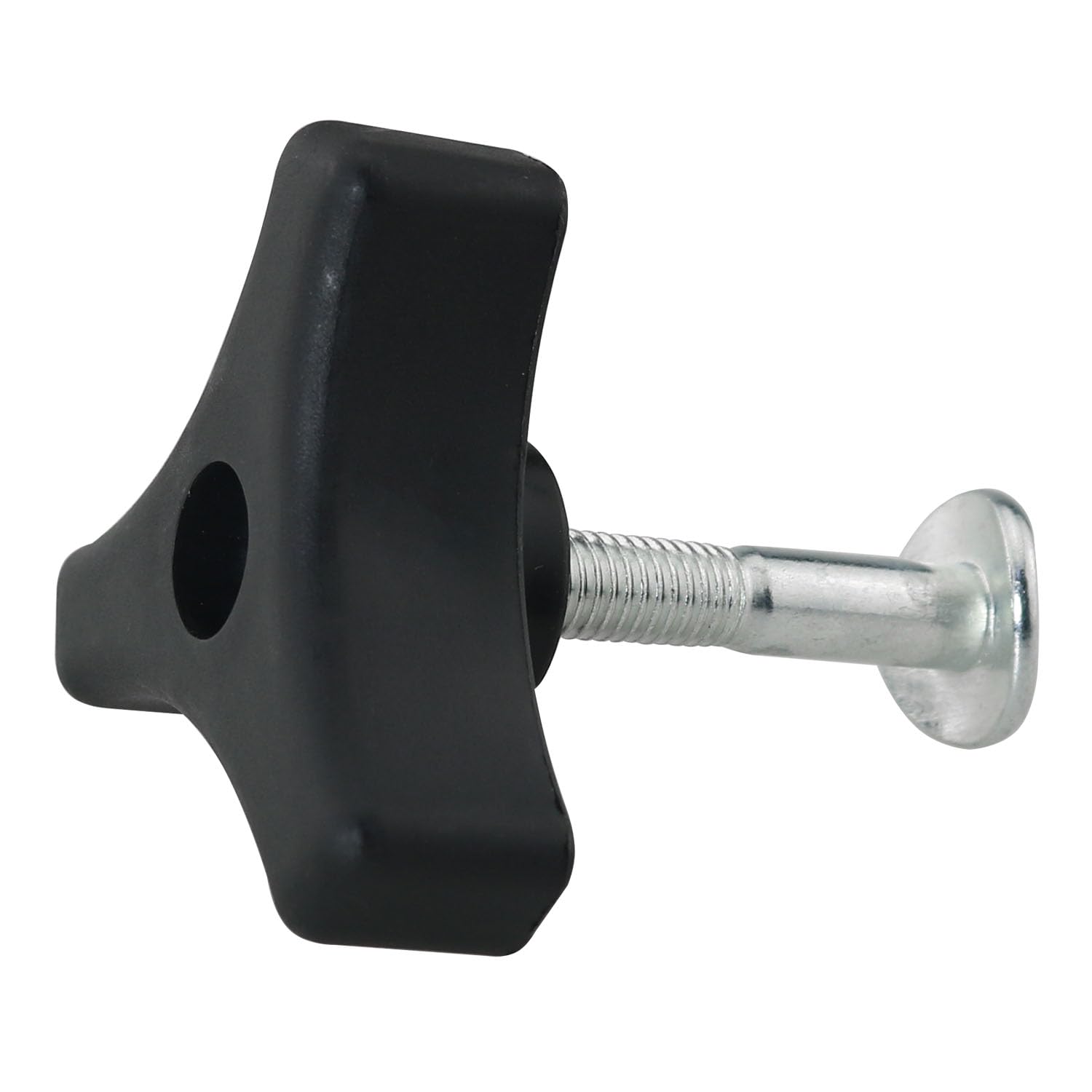 2pcs Mower Handle Screws - Triangle Knob Bolts for Lawn Mower Replacement & Repair