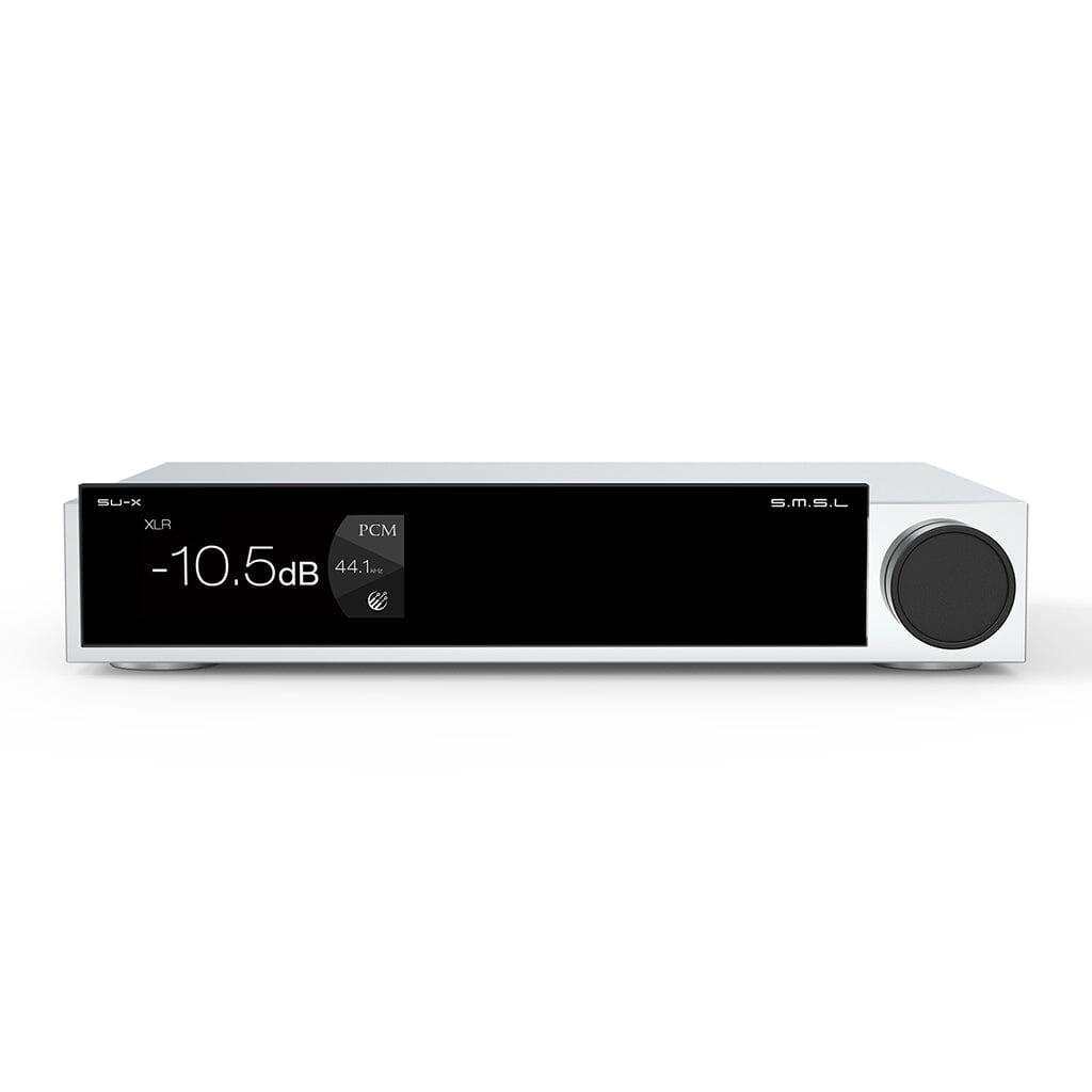 SMSL SU X Desktop DAC - High Resolution USB Audio Converter with Headphone Amp for PC, Mac, Home Theater - Perfect for Music Production, Gaming & Audiophile Listening