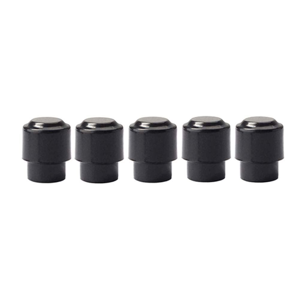 Exceart 5-Piece Black Guitar Switch Tip Caps - Premium Knobs for Electric Guitar Accessories | Perfect for DIY Guitar Repair & Customization
