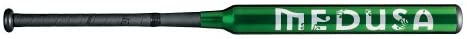 DeMarini Medusa Fastpitch Softball Bat 34/22 -22oz Drop Weight, USSSA Certified, Green & White - Perfect for Fastpitch Softball Games & Training