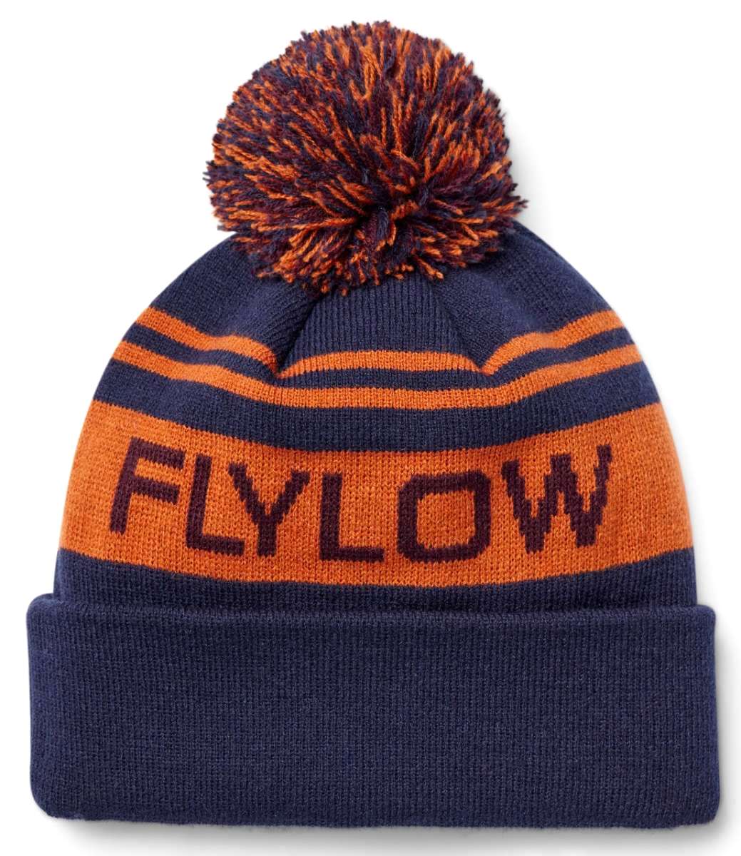 Flylow OG Pom Beanie 2024 - Warm Winter Knit Hat with Faux Fur Pom for Men & Women - Perfect for Skiing, Snowboarding & Outdoor Activities