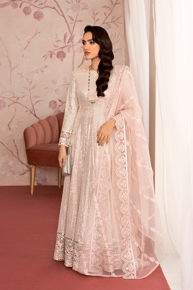 GUL E RANA 3PC Embroidered Luxury Pret Pakistani Formal Dress Set - Perfect for Weddings, Parties & Special Occasions