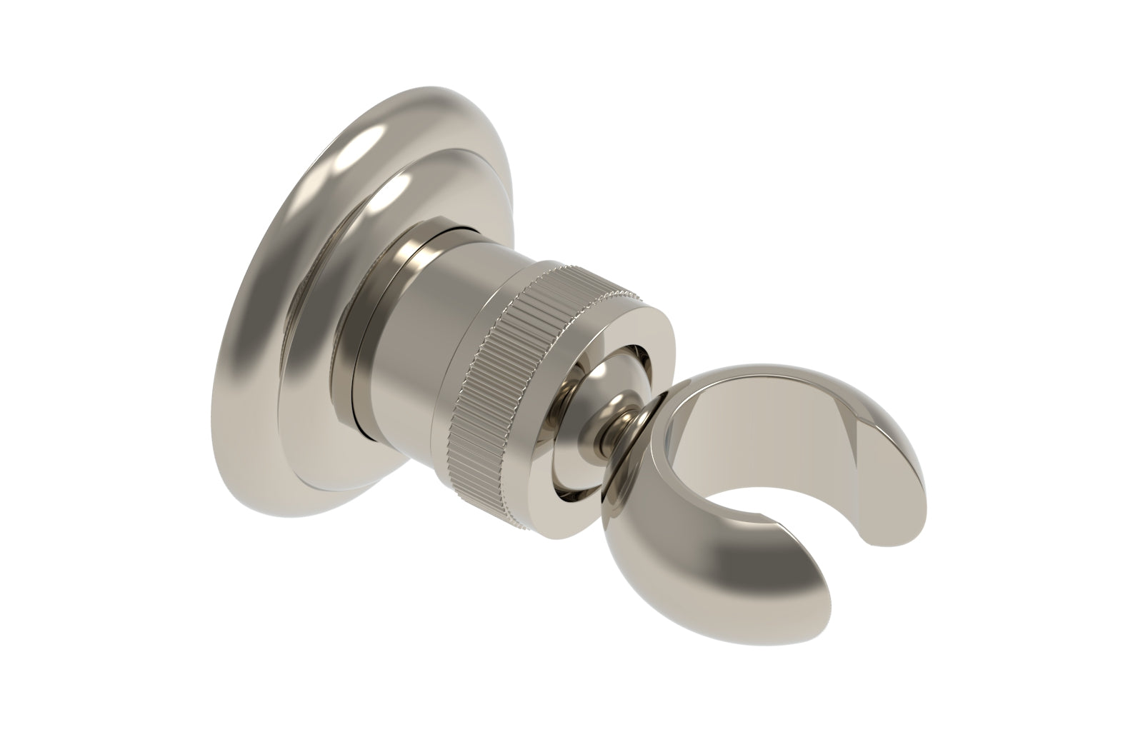 K6001 Adjustable Handheld Shower Wall Bracket - Heavy Duty Stainless Steel Shower Head Holder for Bathroom, Spa & RV Use