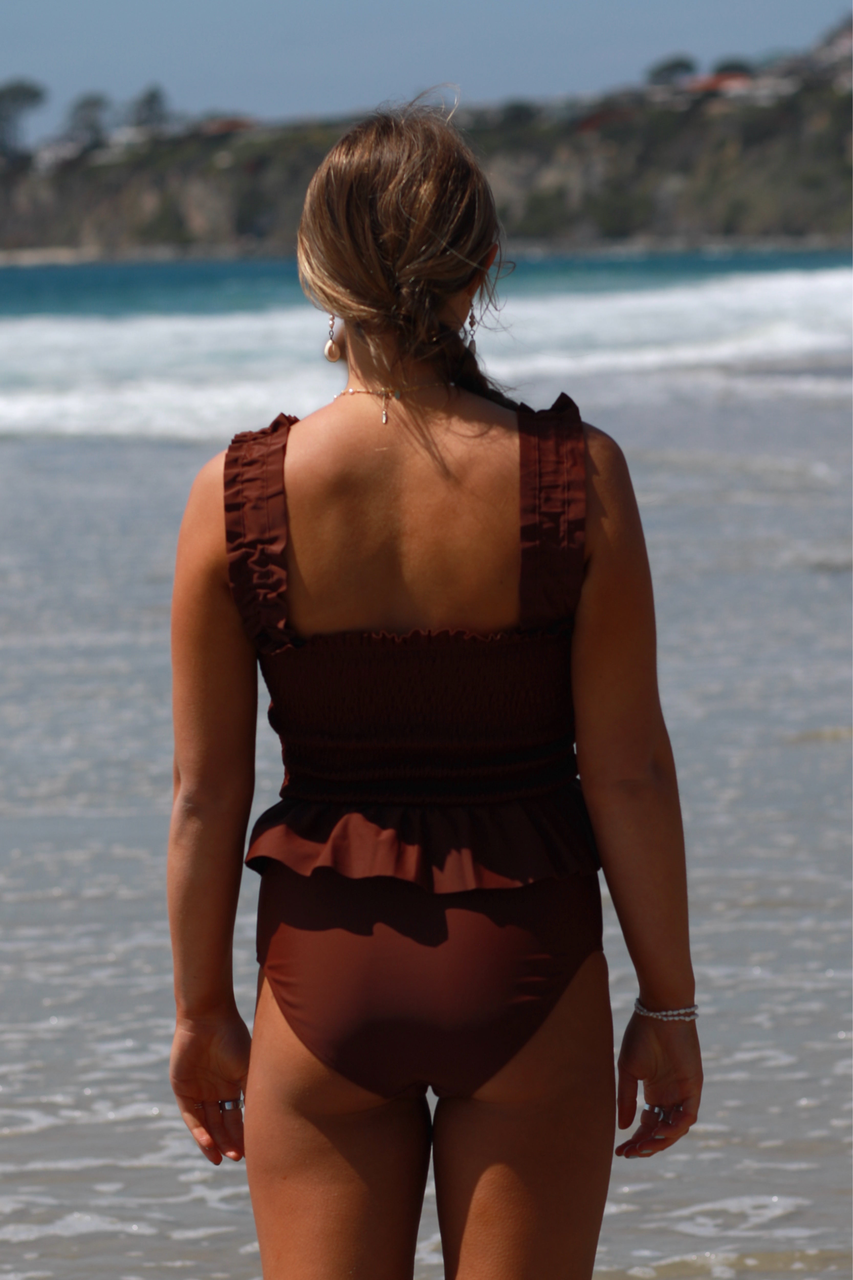 Coco Smocked Tankini Swimsuit for Women - Stylish & Comfortable Swimwear for Beach, Pool & Vacation - $76 New Collection