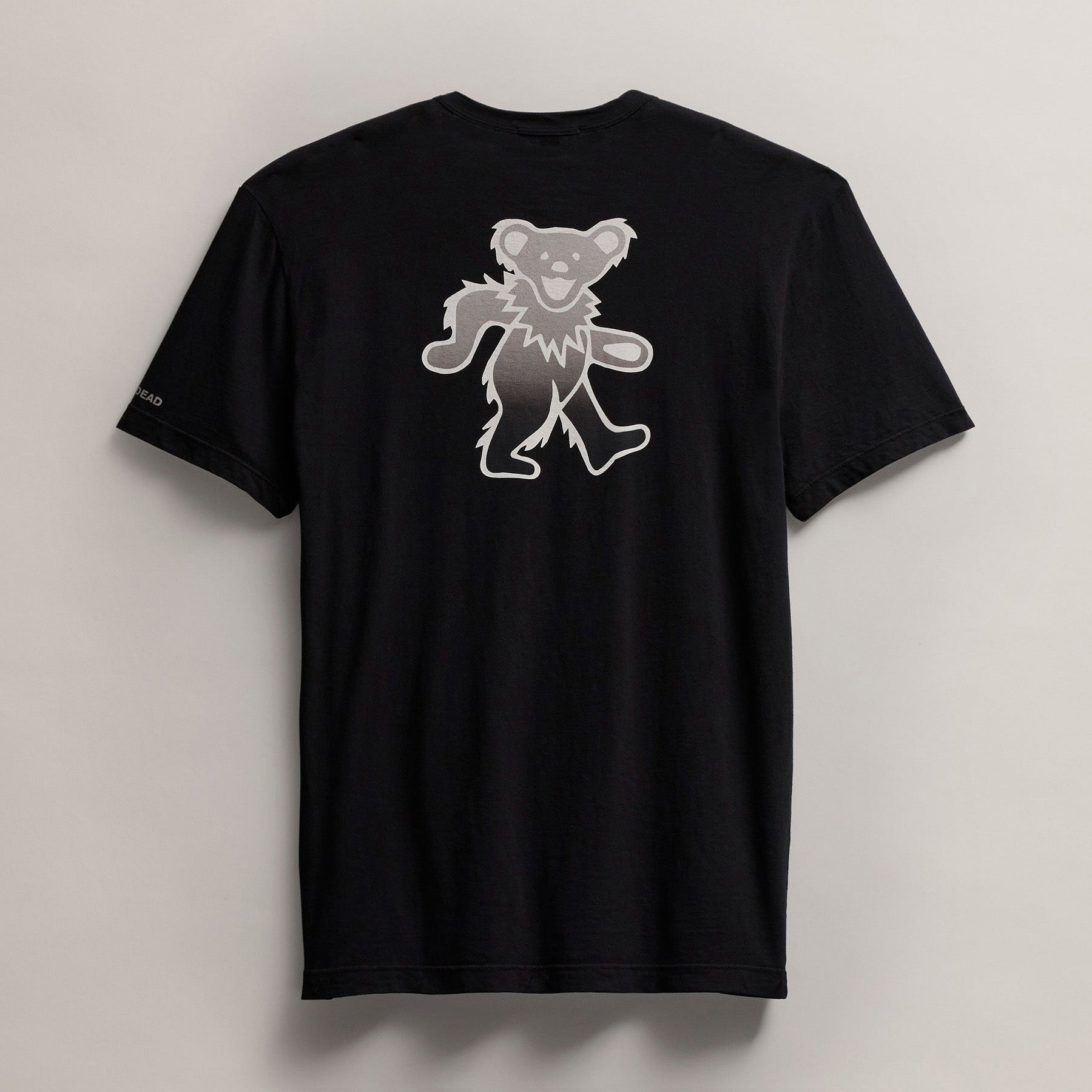 Grateful Dead Dancing Bear Men's Short Sleeve T-Shirt - Black | Vintage Rock Band Tee for Concerts & Casual Wear