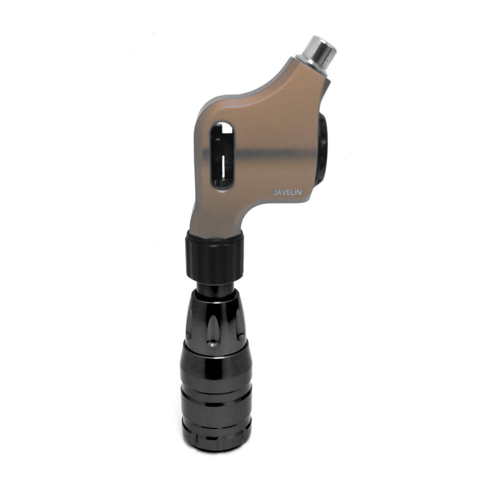 Javelin Wraith Professional Tattoo Rotary Machine with Needle Cartridges - Liner & Shader Gunner Grey - Perfect for Tattoo Artists & Beginners - Home Studio & Professional Use
