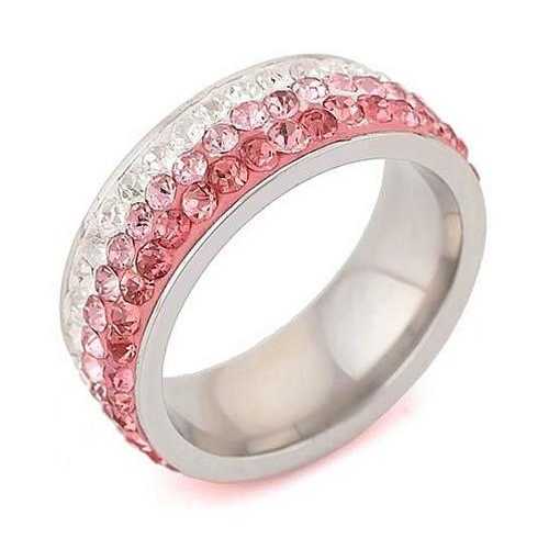 Elegant Cocktail & Mocktail Rings with CZ Crystals and Ombre Effect - Perfect for Parties, Weddings, and Special Occasions