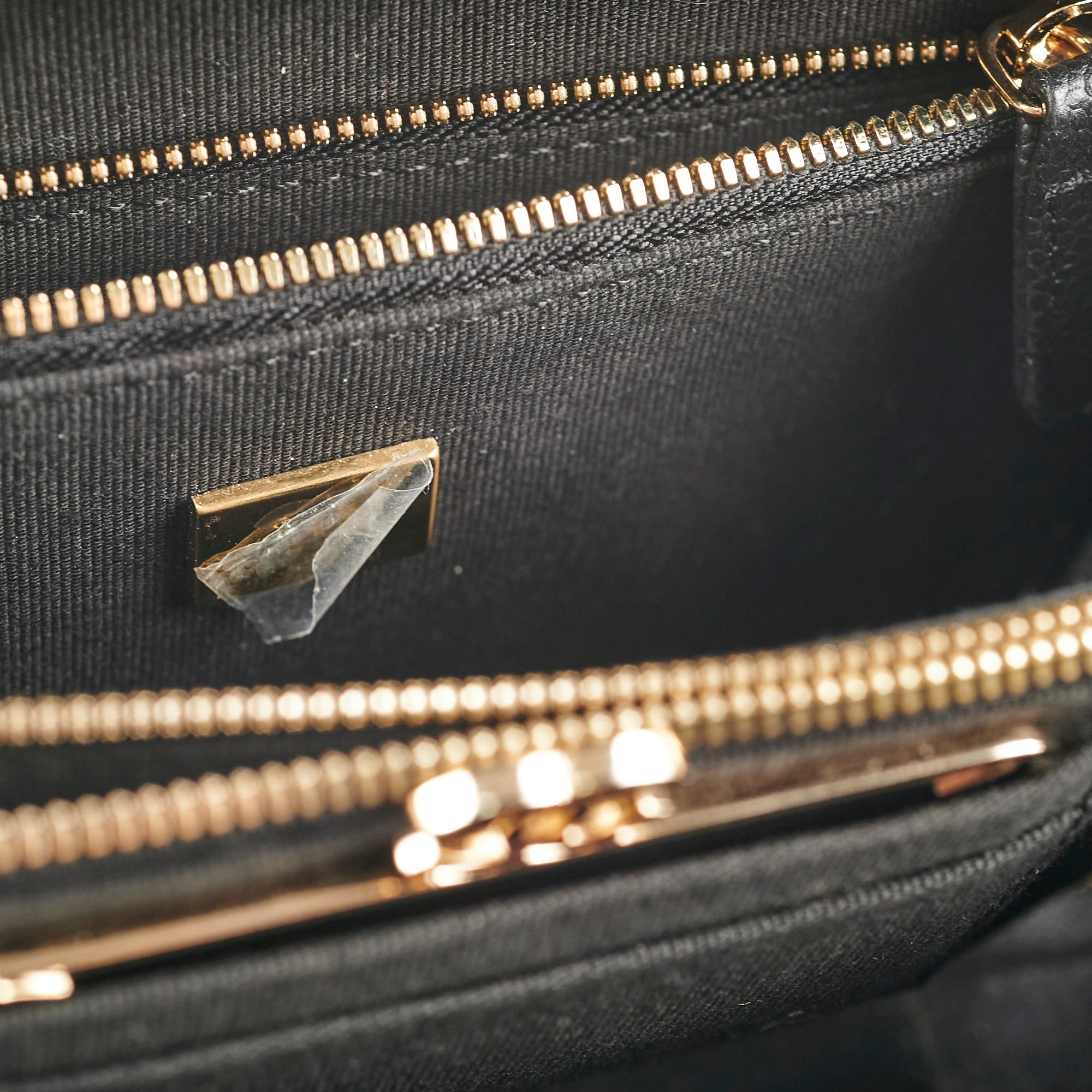 Authentic Chanel Caviar Vanity Bag with Top Handle - Microchipped Black Leather - Perfect for Evening Events & Luxury Travel Accessories