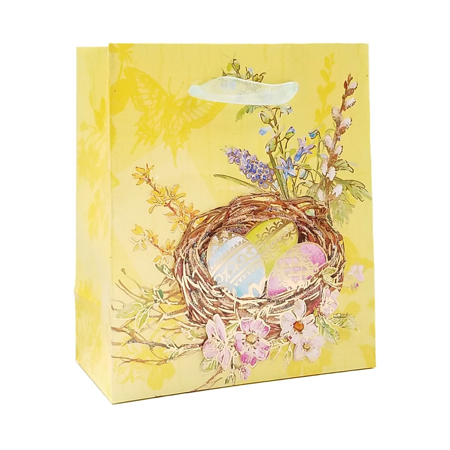 PAPYRUS Easter Treat Bags - 12 Pack Pastel Colored Party Favor Bags for Easter Egg Hunt, Candy, Gifts & Goodies - Perfect for Kids, Classroom, Church & Holiday Celebrations
