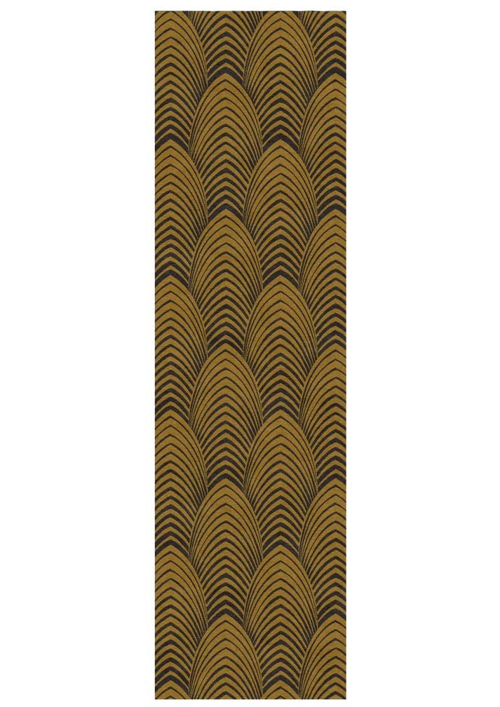 Luxury Plumage Gold Hand Tufted Area Rug - Premium Quality Wool Carpet for Living Room & Bedroom - Elegant Home Decor for Modern Interior Design