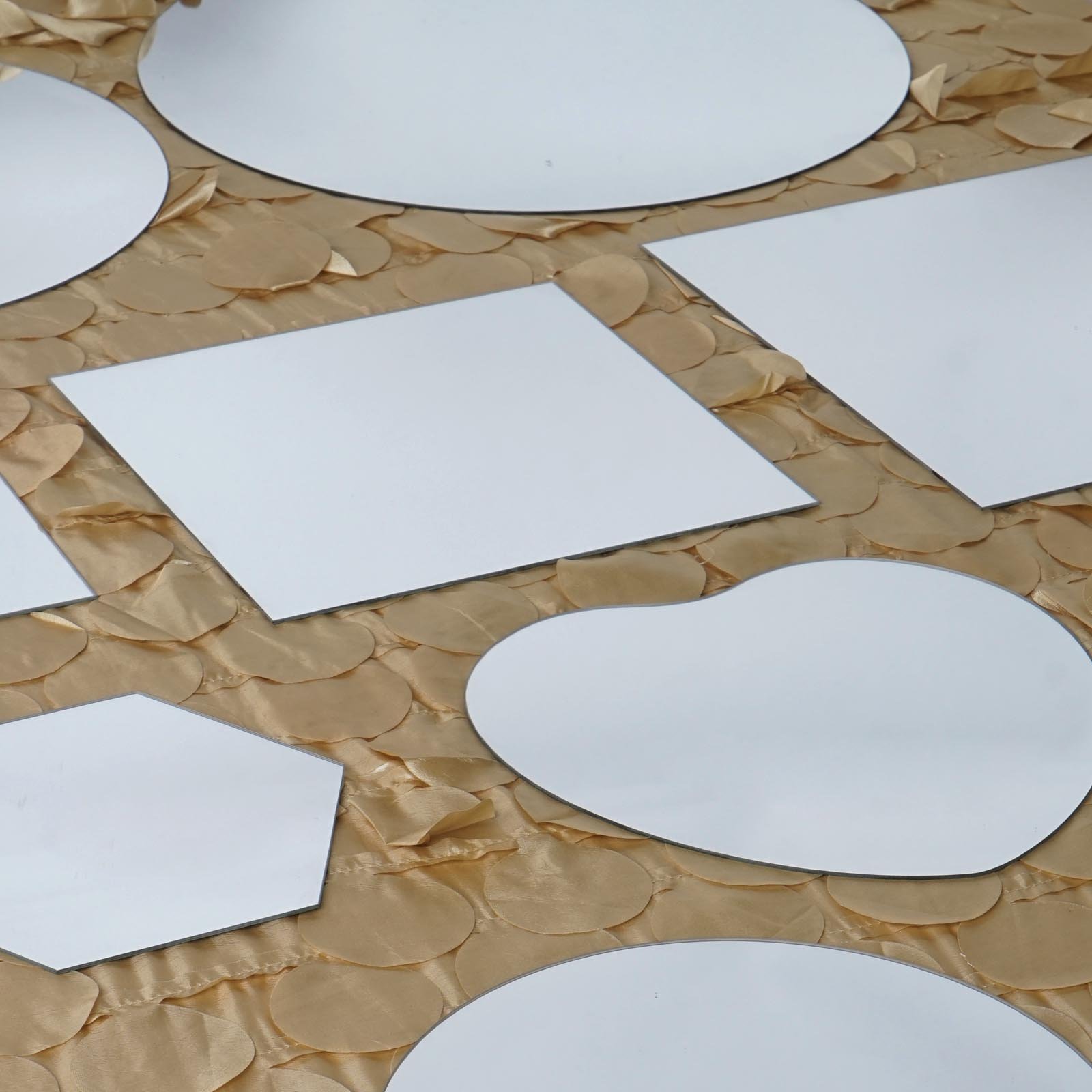 36-Piece 12-Inch Square Glass Mirrors - Bulk Party & Wedding Centerpieces, Table Decorations for Events, Home Decor, DIY Crafts (Wholesale Supplies)