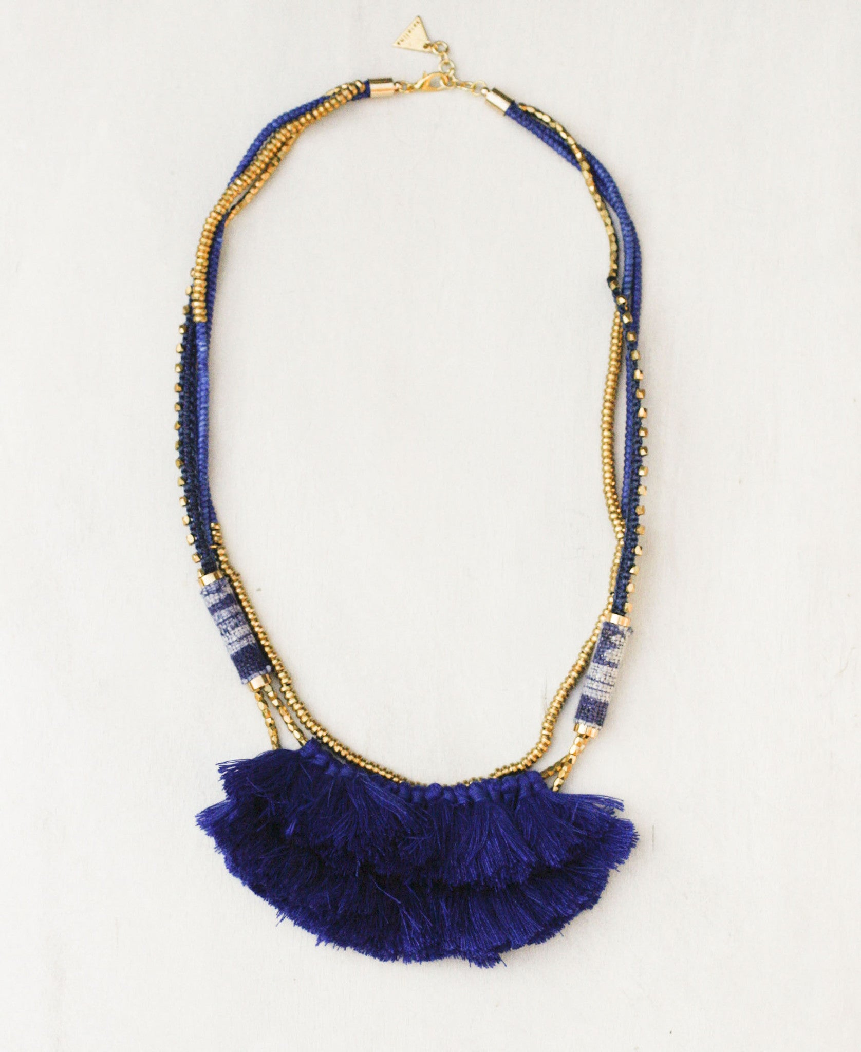 Exquisite Hmong Tassel Statement Necklace - Handmade Ethnic Jewelry for Women - Perfect for Boho Festivals, Weddings & Special Occasions