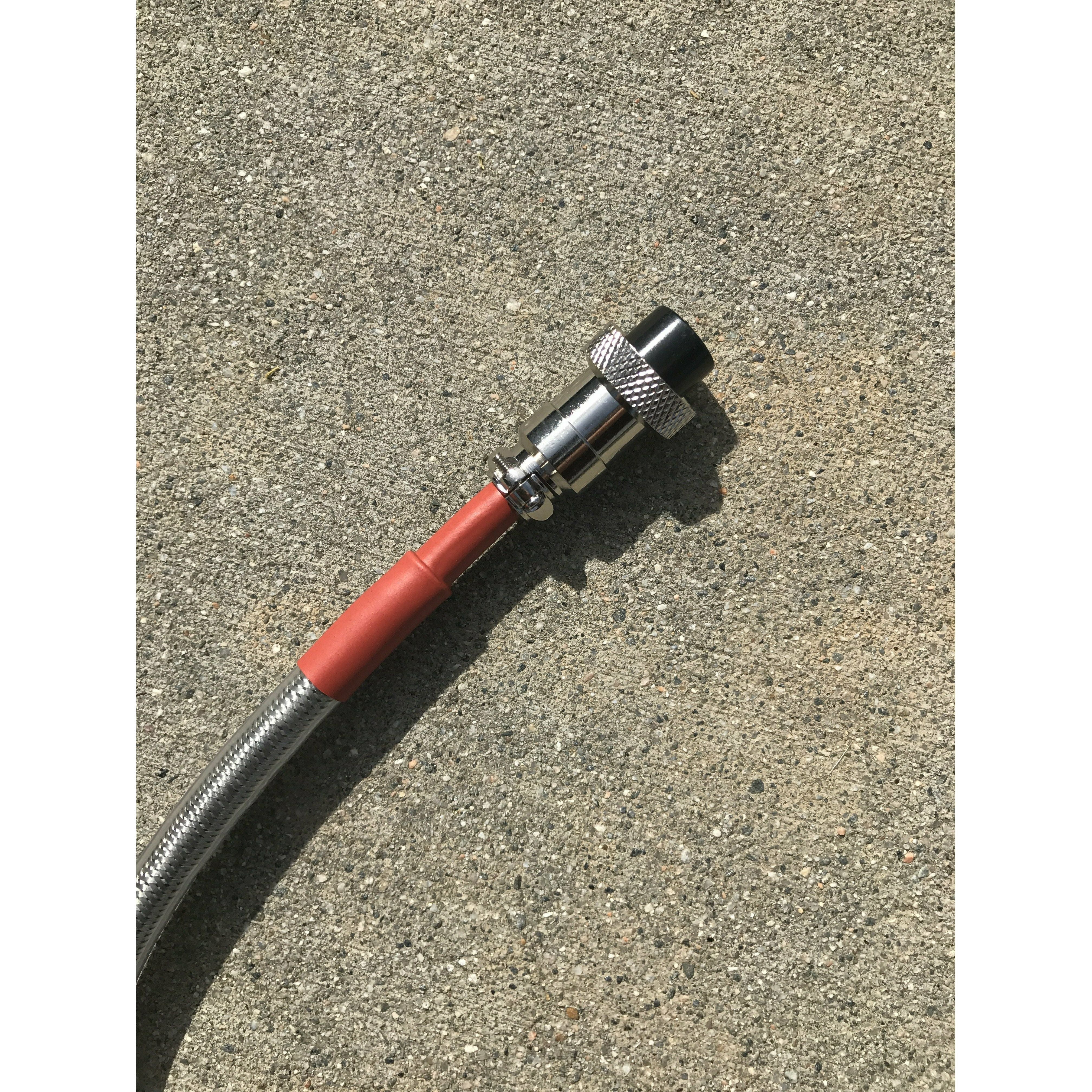 SellEton SL 410 5-Prong Stainless Steel Female Connector Cable for SL 7510, SL 7515 C, SL 7516 Series Indicator - Durable Industrial Electrical Connection for Testing Equipment & Measurement Devices