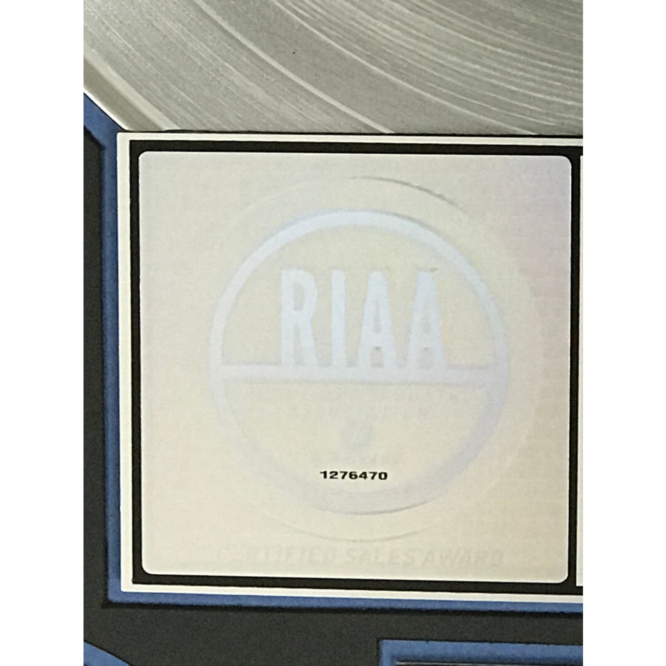Jay Z The Black Album RIAA 3x Multi Platinum Award - Rare Collectible Music Memorabilia - Perfect for Music Fans & Collectors - Display in Home, Office or Music Studio