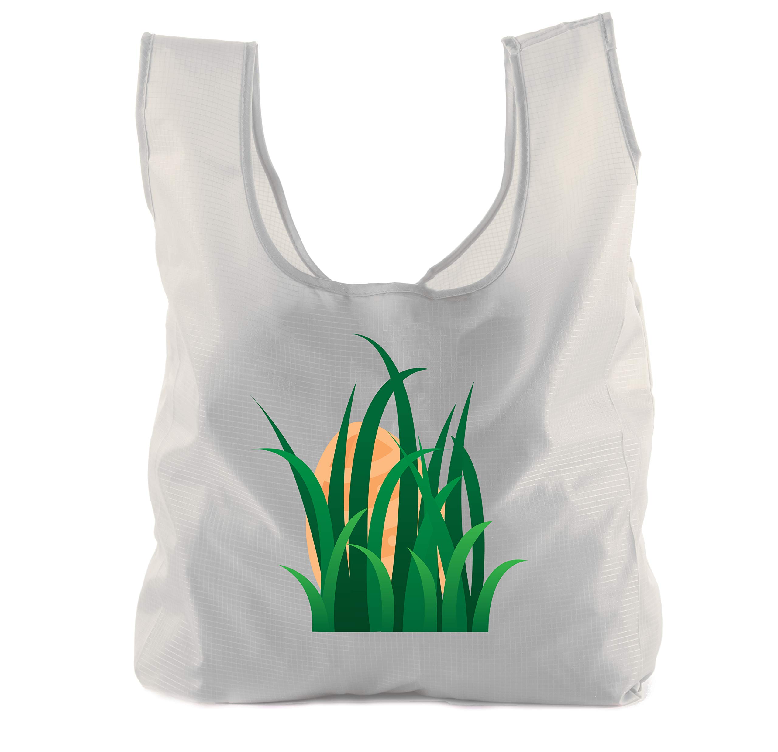 Easter Basket Bags - Bulk Reusable Grocery Tote Bags for Easter Egg Hunt & Party Favors - No Peeking Design - Perfect for Easter Gifts, Egg Hunting & Spring Celebrations