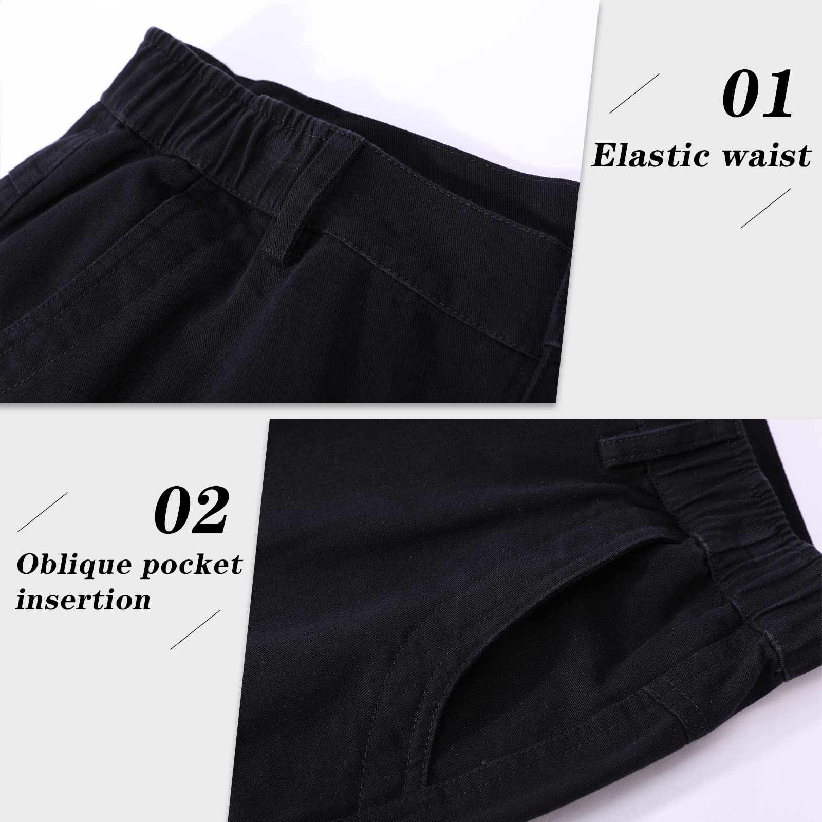 Zeetoo Men's Camo Cargo Shorts - Classic Relaxed Fit Outdoor Shorts with Multiple Pockets | Perfect for Hiking, Camping & Summer Adventures