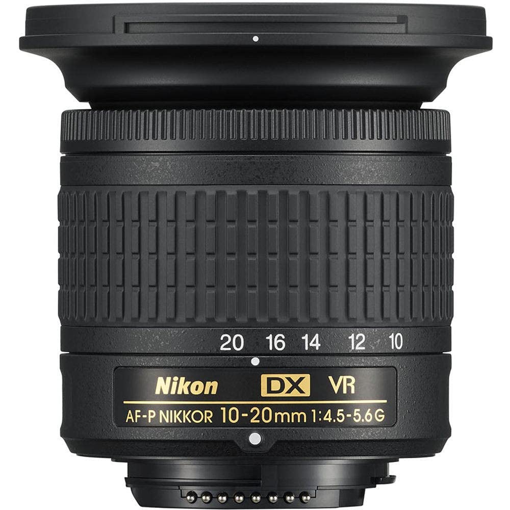 Nikon 20067 10-20mm f/4.5-5.6 G AF-P VR Wide-Angle Zoom Lens for DX-Format DSLR Cameras (Black) - Perfect for Landscape, Architecture & Travel Photography