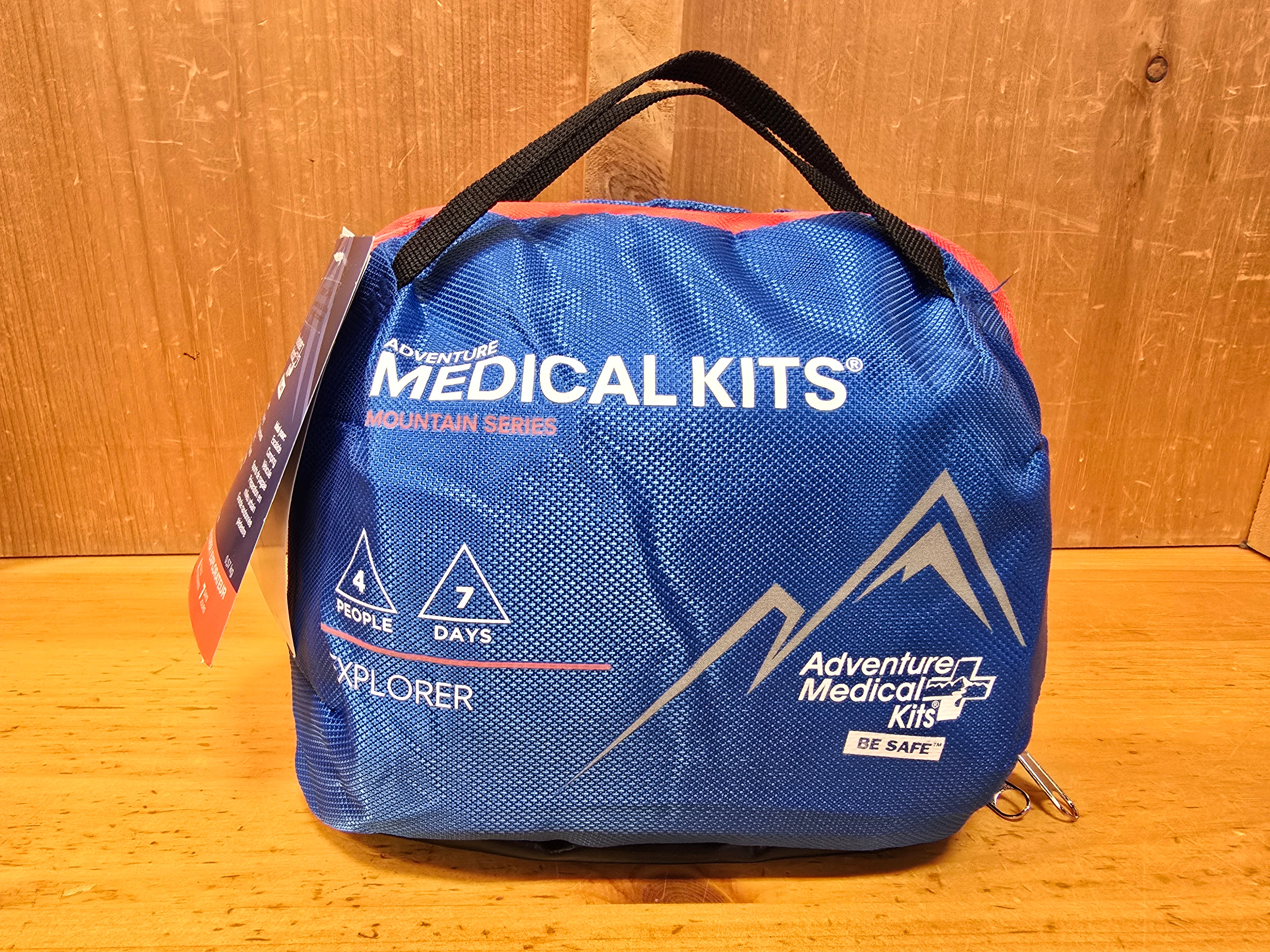 Adventure Medical Kits Mountain Series Explorer First Aid Kit - Compact Emergency Medical Supplies for Hiking, Camping & Outdoor Adventures - Scratch & Dent