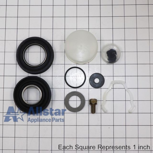 12002022 Washing Machine Tub Seal Kit Replacement - Compatible with Whirlpool, Maytag, Kenmore - Durable Leak-Proof Washer Repair Part - Perfect for DIY Home Appliance Fixes & Maintenance
