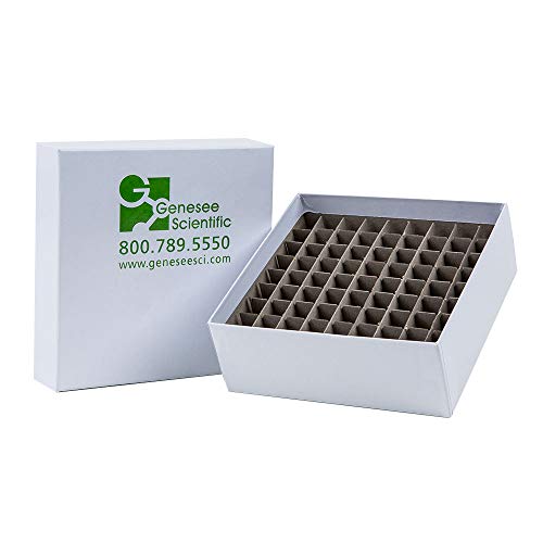 2-Inch White Cardboard Box with Lid & 81-Place Divider - Perfect for Jewelry, Crafts, and Small Organizer Storage (1 Box/Unit)