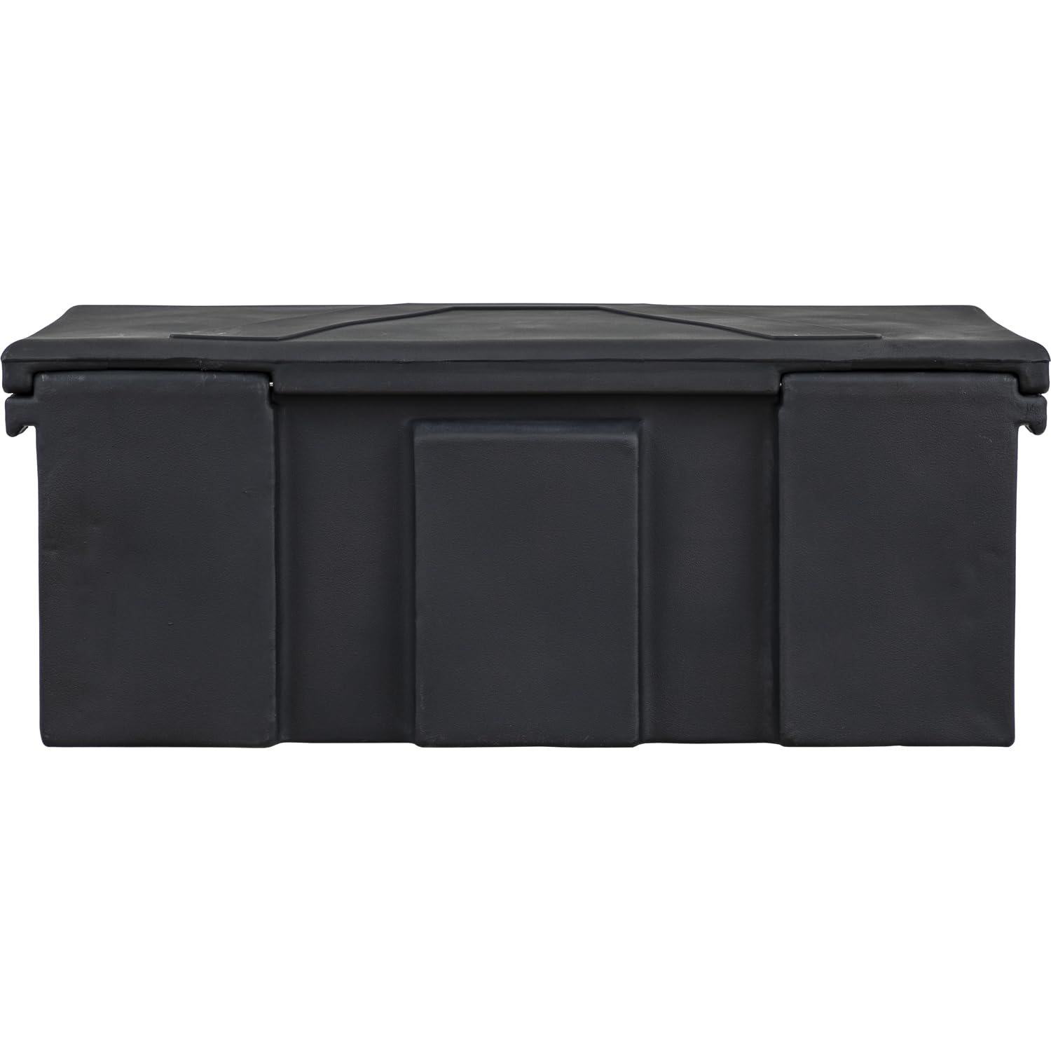 Buyers Products 1712240 Black Poly All-Purpose Storage Chest with Hasp & Stainless Steel Hinge | 6.3 cu ft Capacity | Made in USA | Lightweight & Dent-Resistant | Perfect for Outdoor, Garage, and Garden Storage