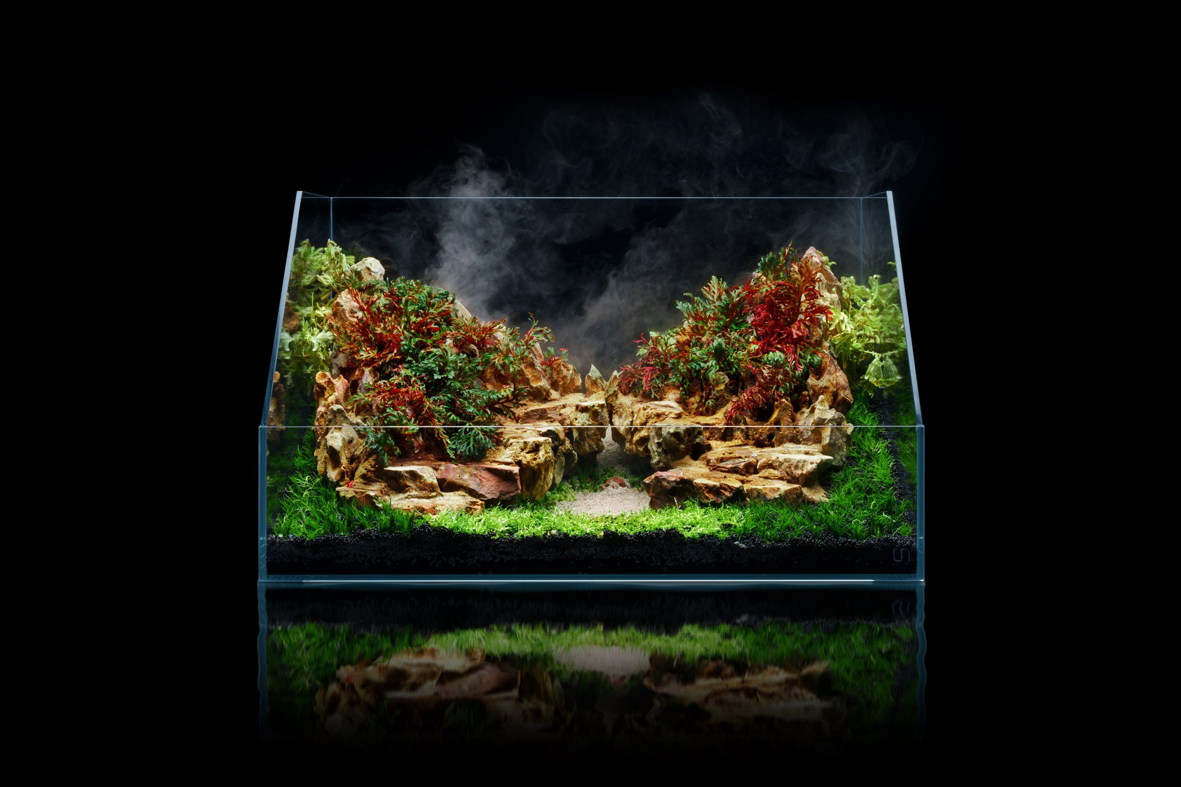 UNS Paludarium Tank System - Premium Aquatic & Terrarium Habitat for Reptiles, Amphibians & Plants | Perfect for Vivariums, Paludariums & Bioactive Enclosures