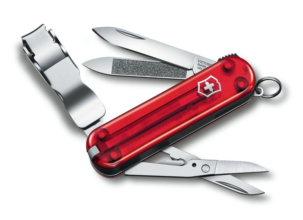 Victorinox 580 Swiss Multi-Tool - 8 Functions with Nail Clip & File for Travel & Grooming