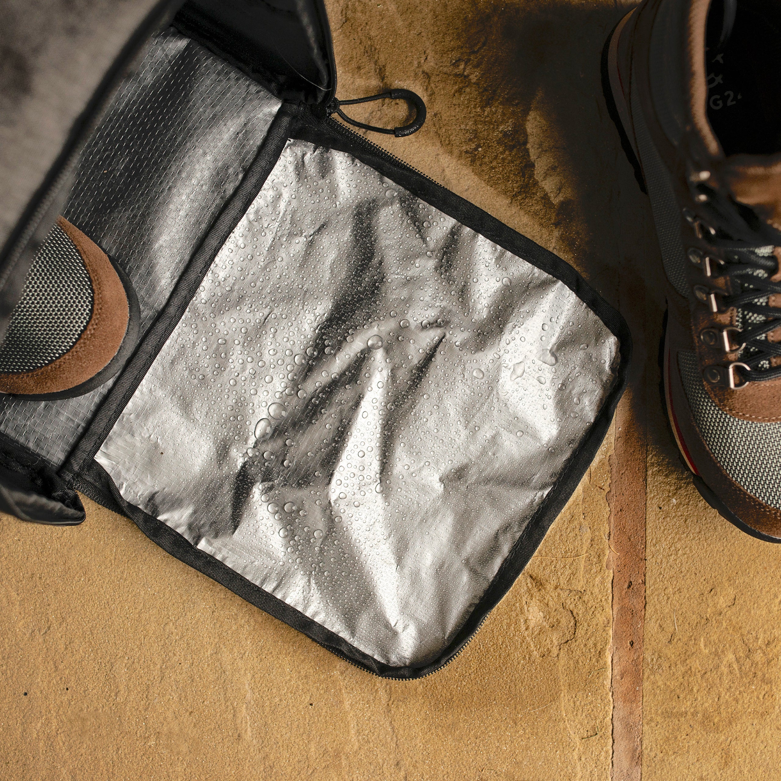 Mosser Ventilated Walking Boot Bag - Waterproof Shoe Cover for Hiking, Rain & Snow - Perfect for Outdoor Activities, Travel & Sports