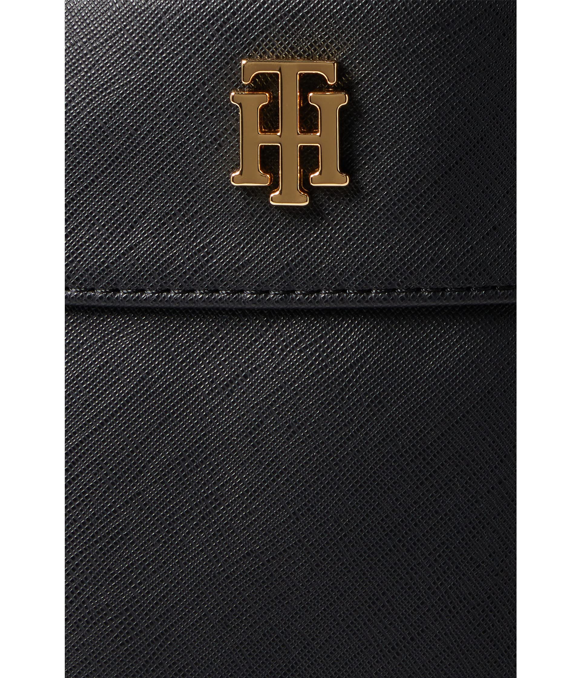 Tommy Hilfiger Women's Camilla II Tote Bag - Stylish & Spacious Leather Handbag for Work, Travel & Everyday Use