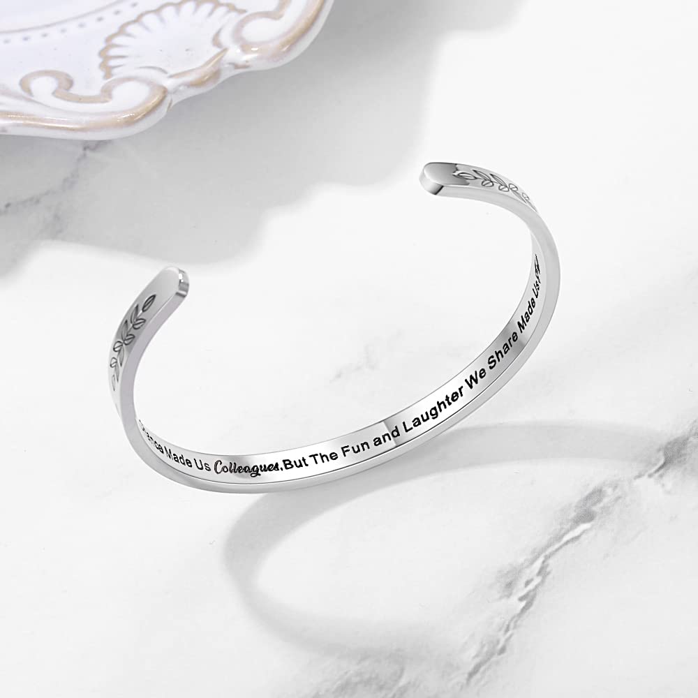 Personalized Cuff Bracelets for Women & Teens - Best Friend, Sister, Mom, Daughter, Granddaughter, Cousin - Birthday, Mother's Day, Christmas, Easter Gift Jewelry - Perfect for Everyday Wear, Parties & Special Occasions