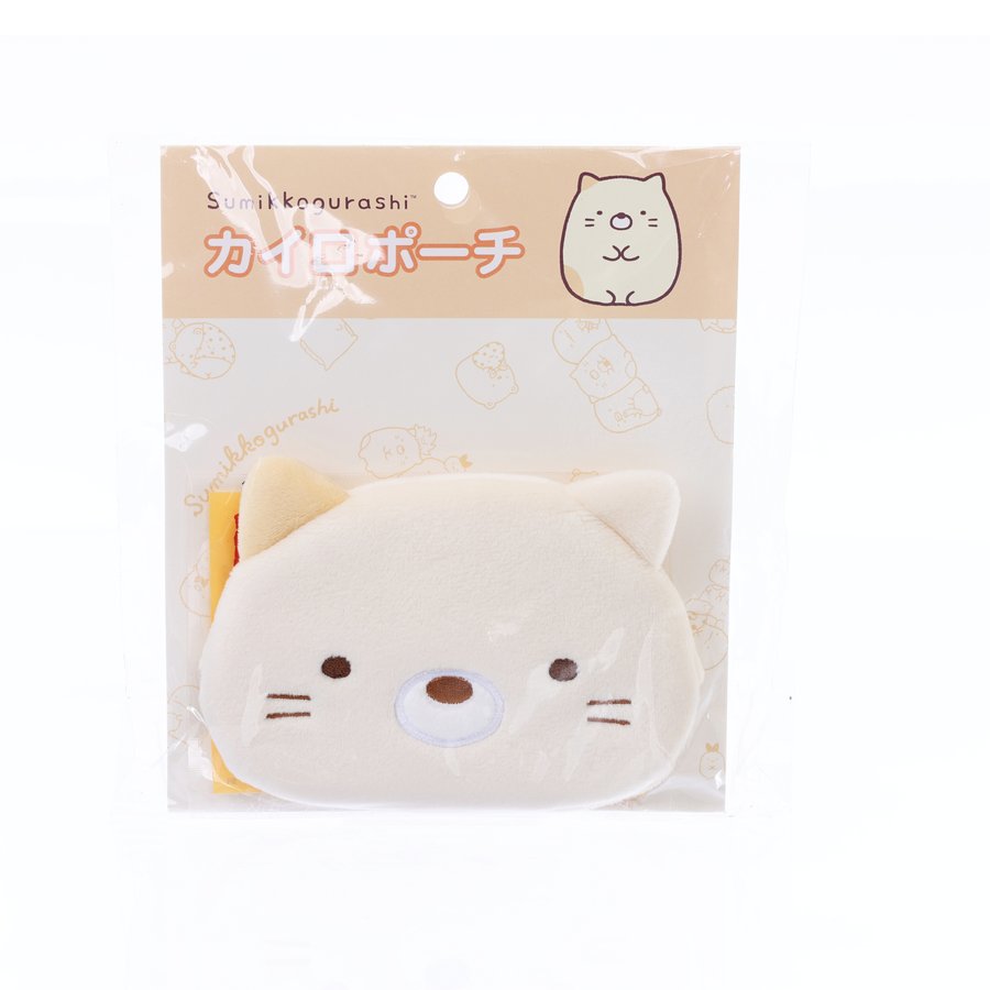 SAN X Warmer Pouch for Cats - Self-Heating Pet Bed - Soft & Cozy Winter Warm Pad (27g) - Perfect for Indoor/Outdoor Use, Travel & Cold Weather Comfort