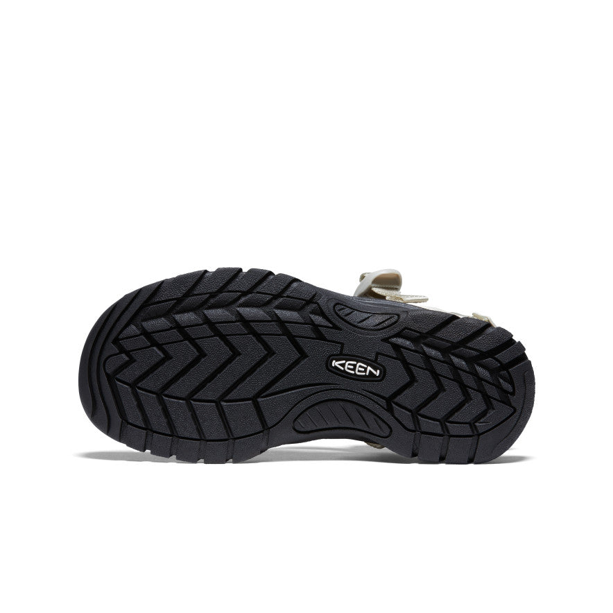 Zerraport II Women's Sandals - Silver Birch & Black | Comfortable & Stylish for Beach, Travel & Casual Wear