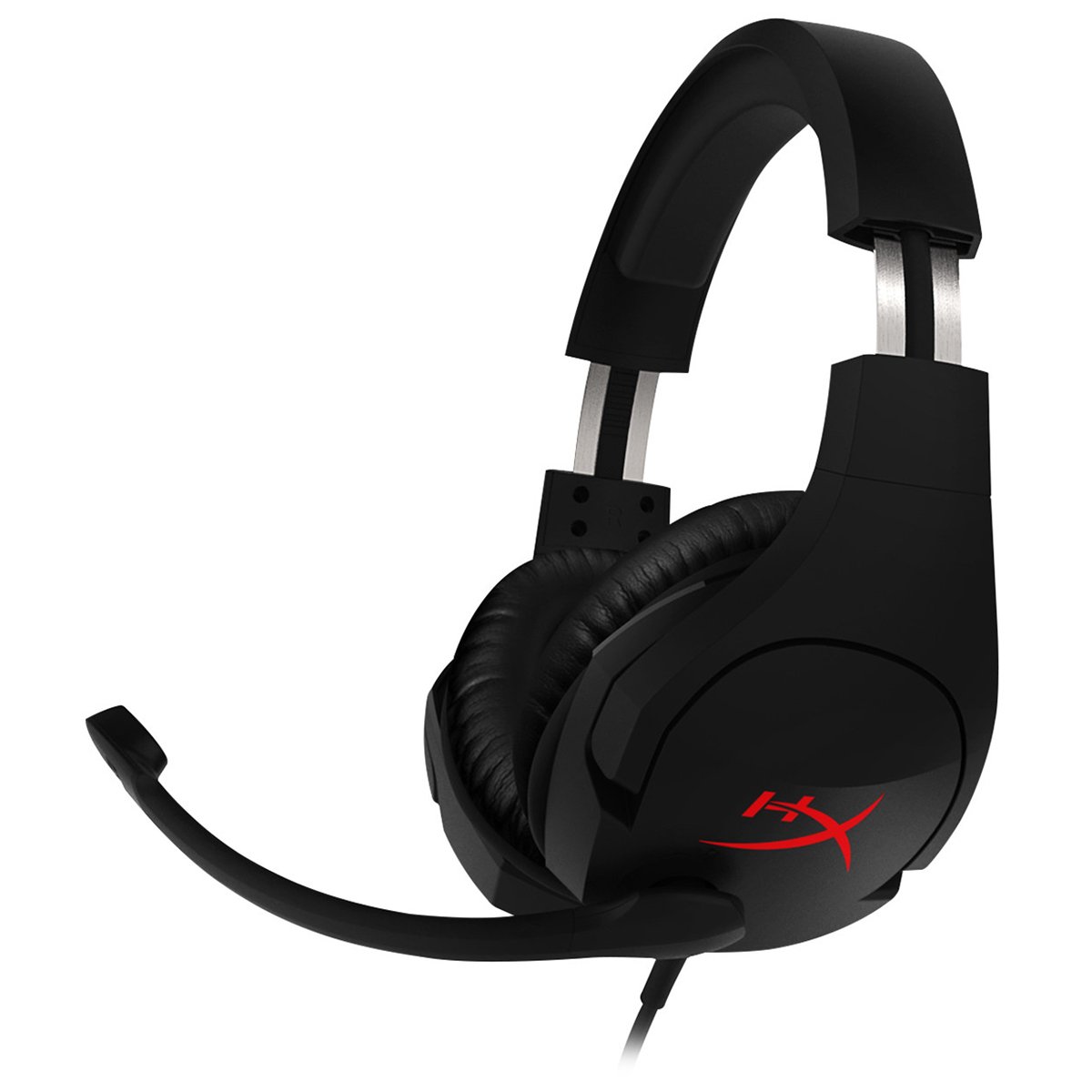 HyperX Cloud Stinger Gaming Headset - Lightweight Comfort, Noise Cancelling Mic - Black (HX-HSCS-BK) | Perfect for PC, PS4, Xbox & Mobile Gaming