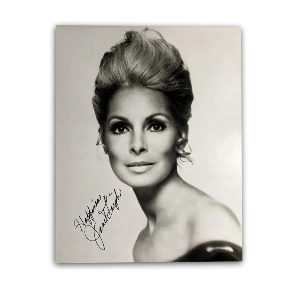 Janet Leigh Autographed 8x10 Photo - JSA Certified COA - Psycho & Touch of Evil Movie Memorabilia - Perfect for Film Collectors, Home Theater Decor, and Classic Hollywood Gifts