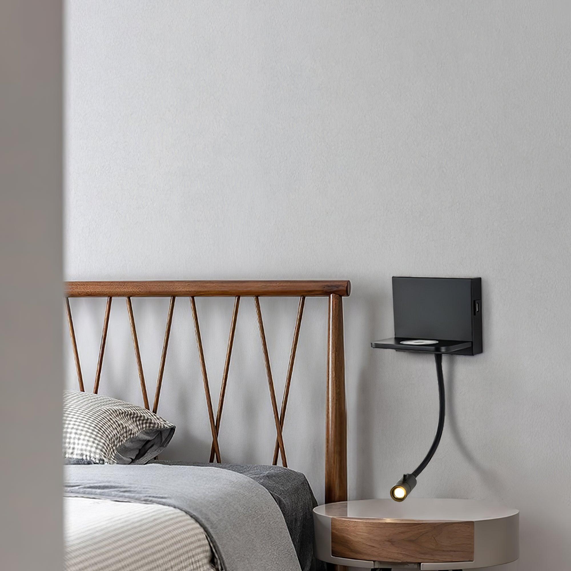 Mr. X LED Wall Light - Modern Dimmable Wall Sconce with Remote Control, Energy Saving Indoor/Outdoor Lighting for Bedroom, Living Room, Hallway, Patio