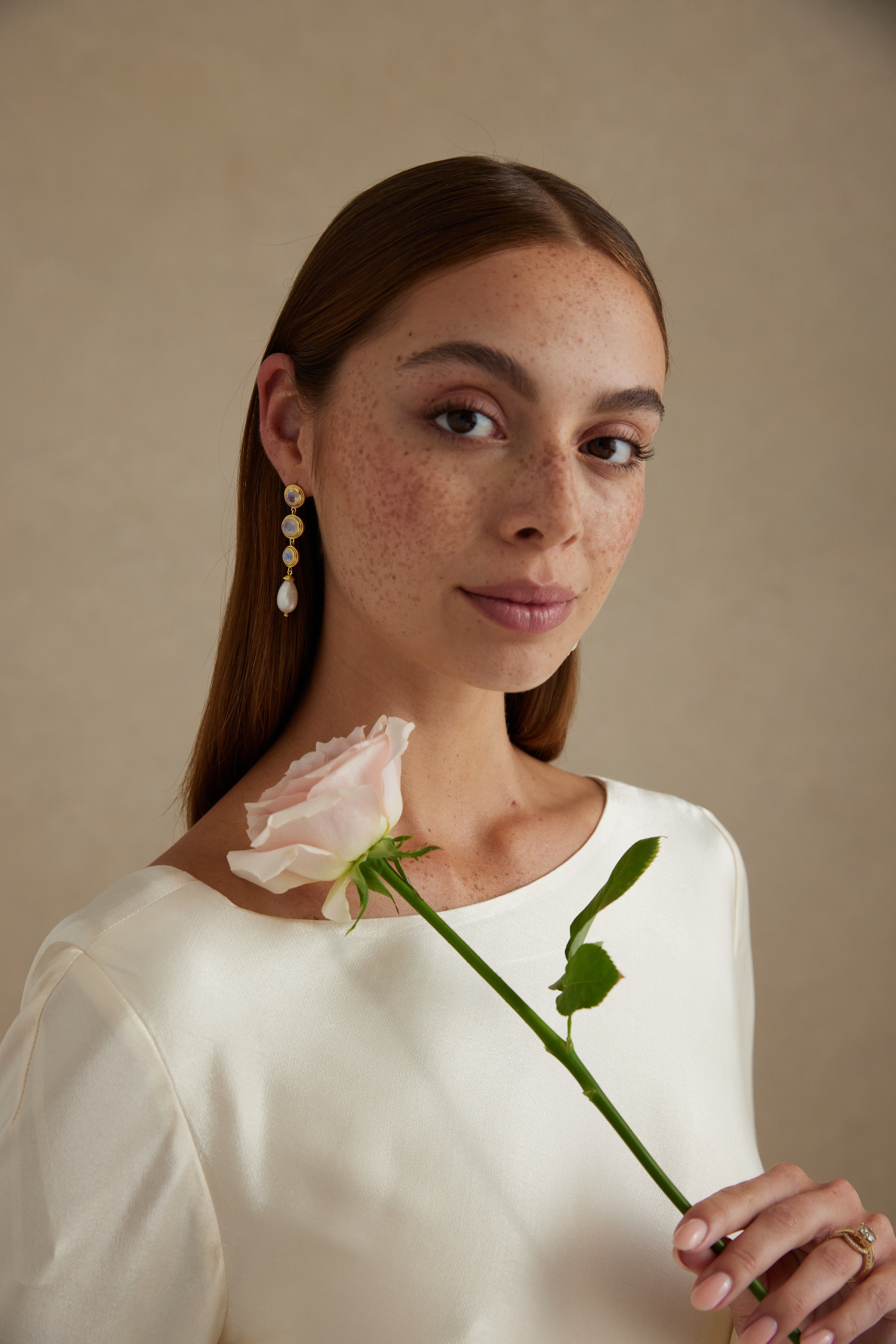 Elegant Eleanor Silver Earrings for Women - Hypoallergenic & Tarnish-Free - Perfect for Parties, Weddings & Everyday Wear